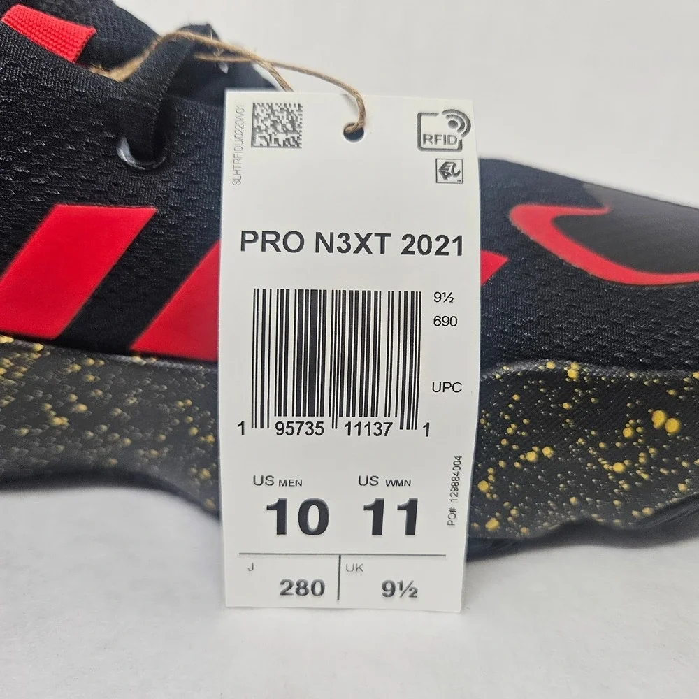 Adidas Pro N3xt 2021 Sneaker *Left Shoe Only Amputee* GY2865 Black Mens Size 10